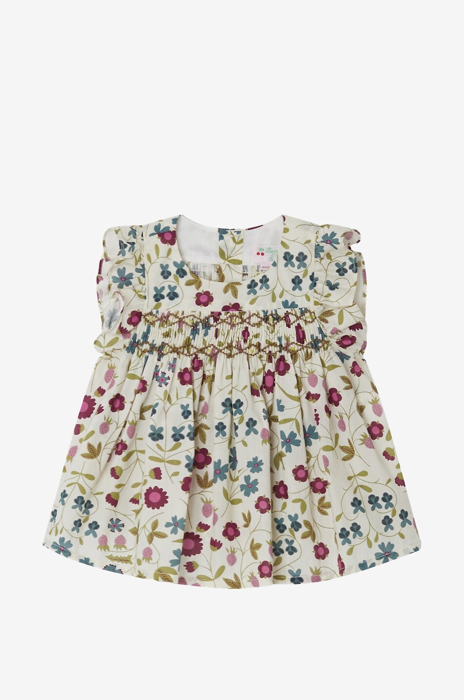 Kurzärmelige Baby-Bluse Naomie