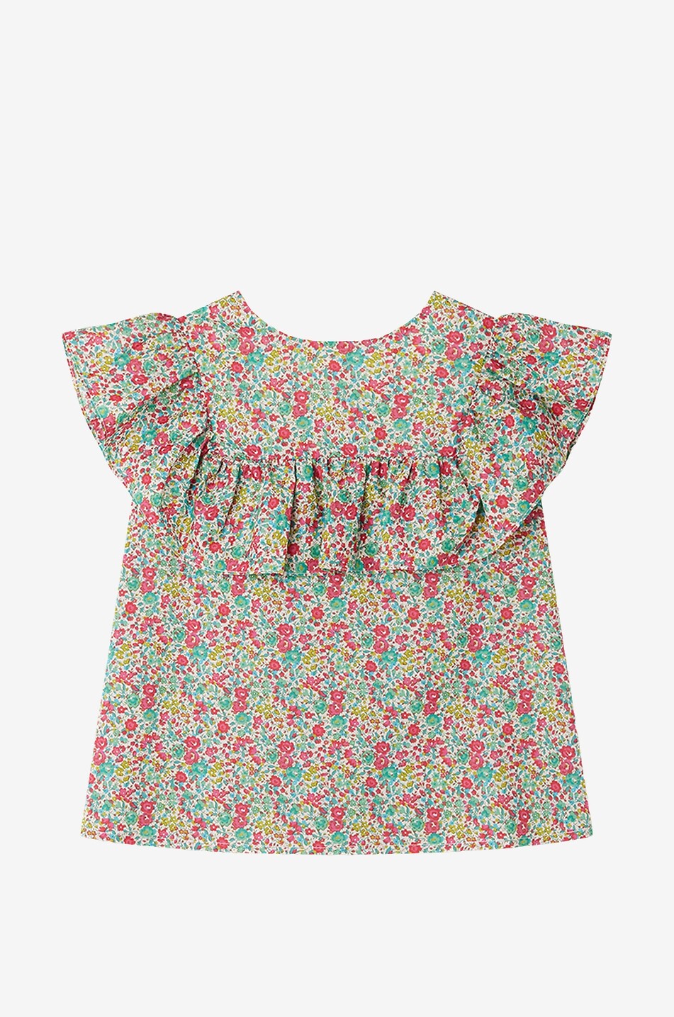 Blouse en coton bio fille Bianca