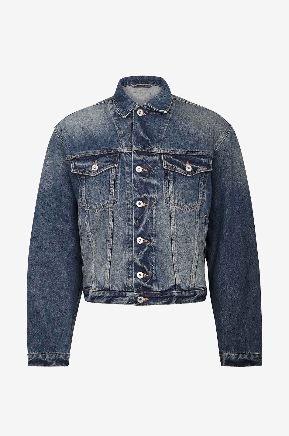 Jeansjacke Trucker Medium Stone
