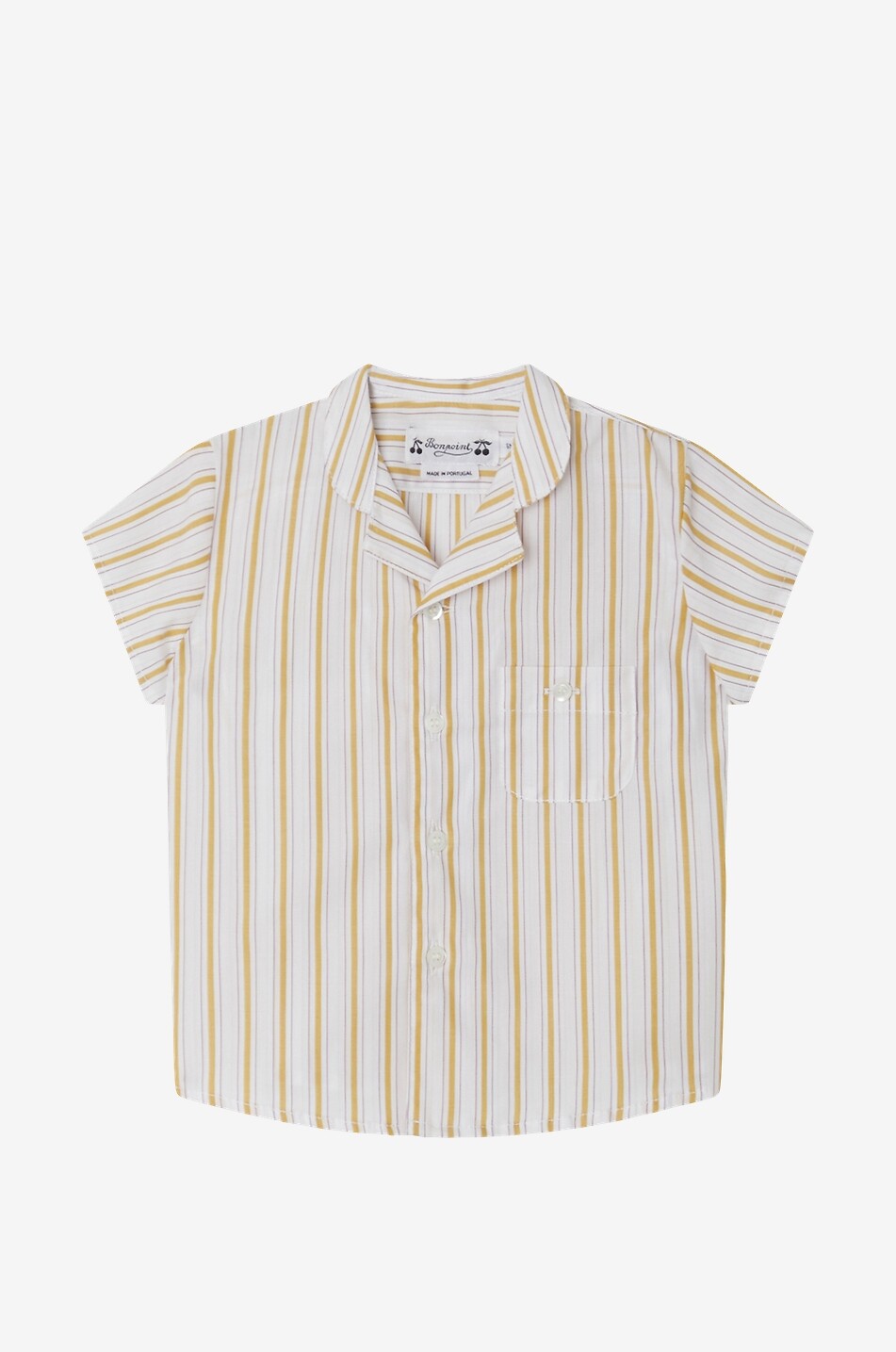 Gerald striped baby shirt