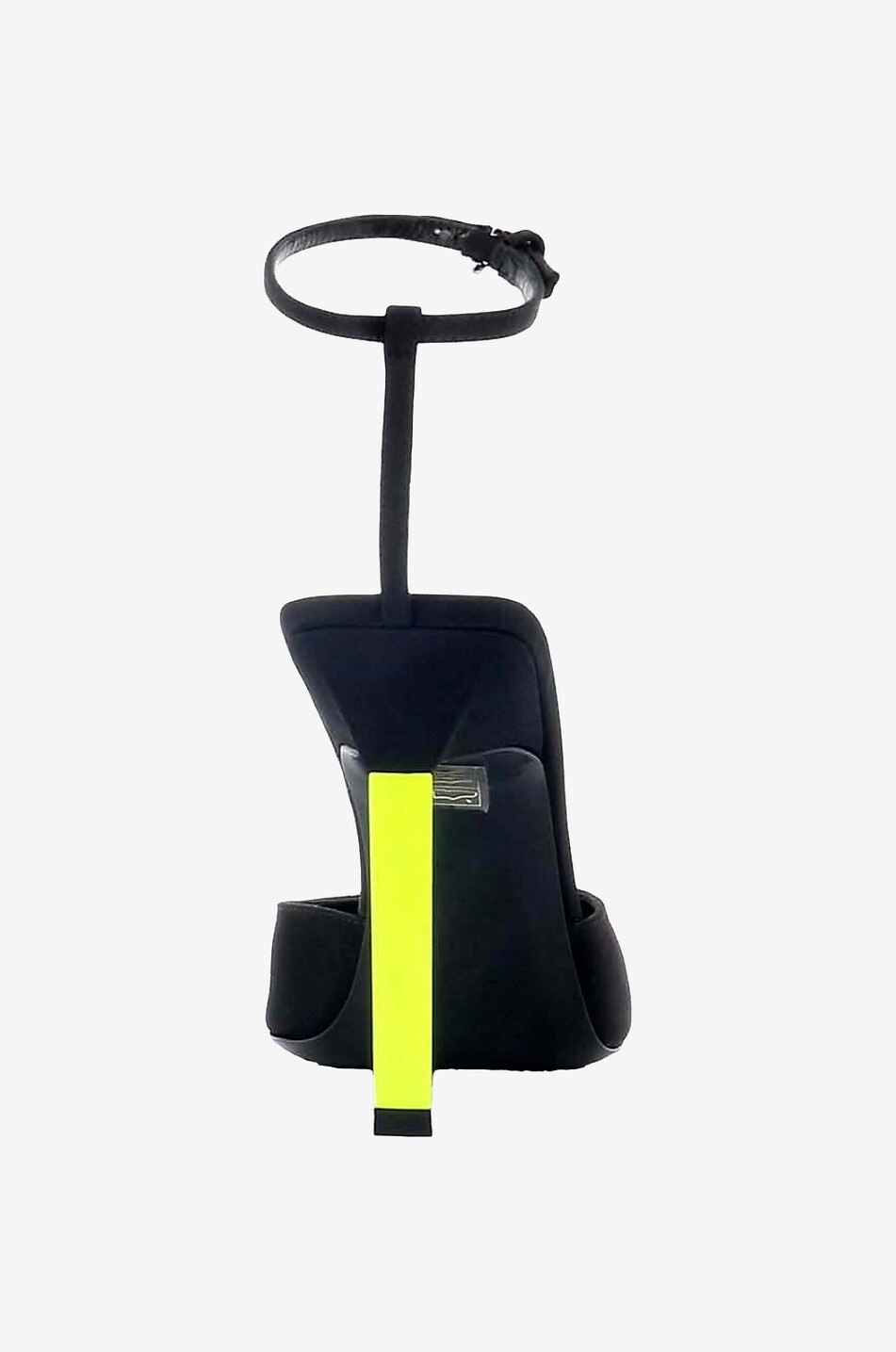 Pumps aus Satin mit Knöchelriemchen Perine 105