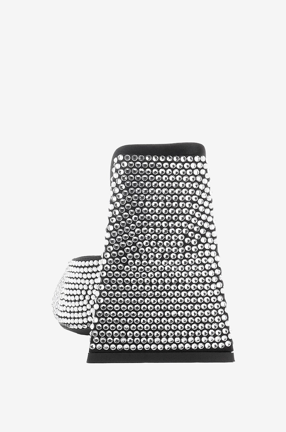 Pantoletten aus Satin und Kristallen Devon 115