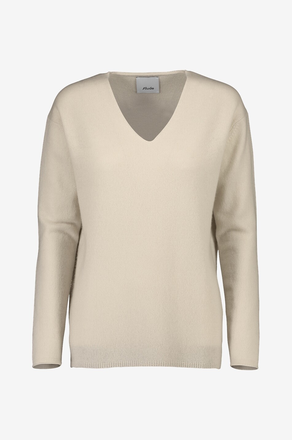 V-neck cashmere jumper
