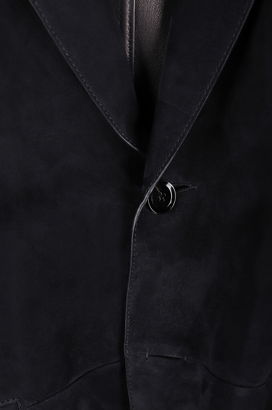 BRIONI Blazer en cuir d'agneau Homme BLEU FONCE 3