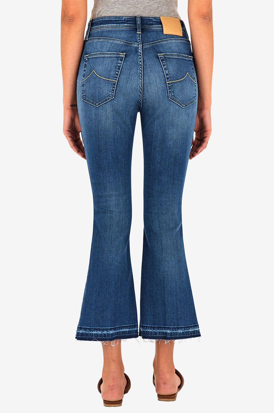 JACOB COHEN Victoria cotton flared jeans Women BLUE 3
