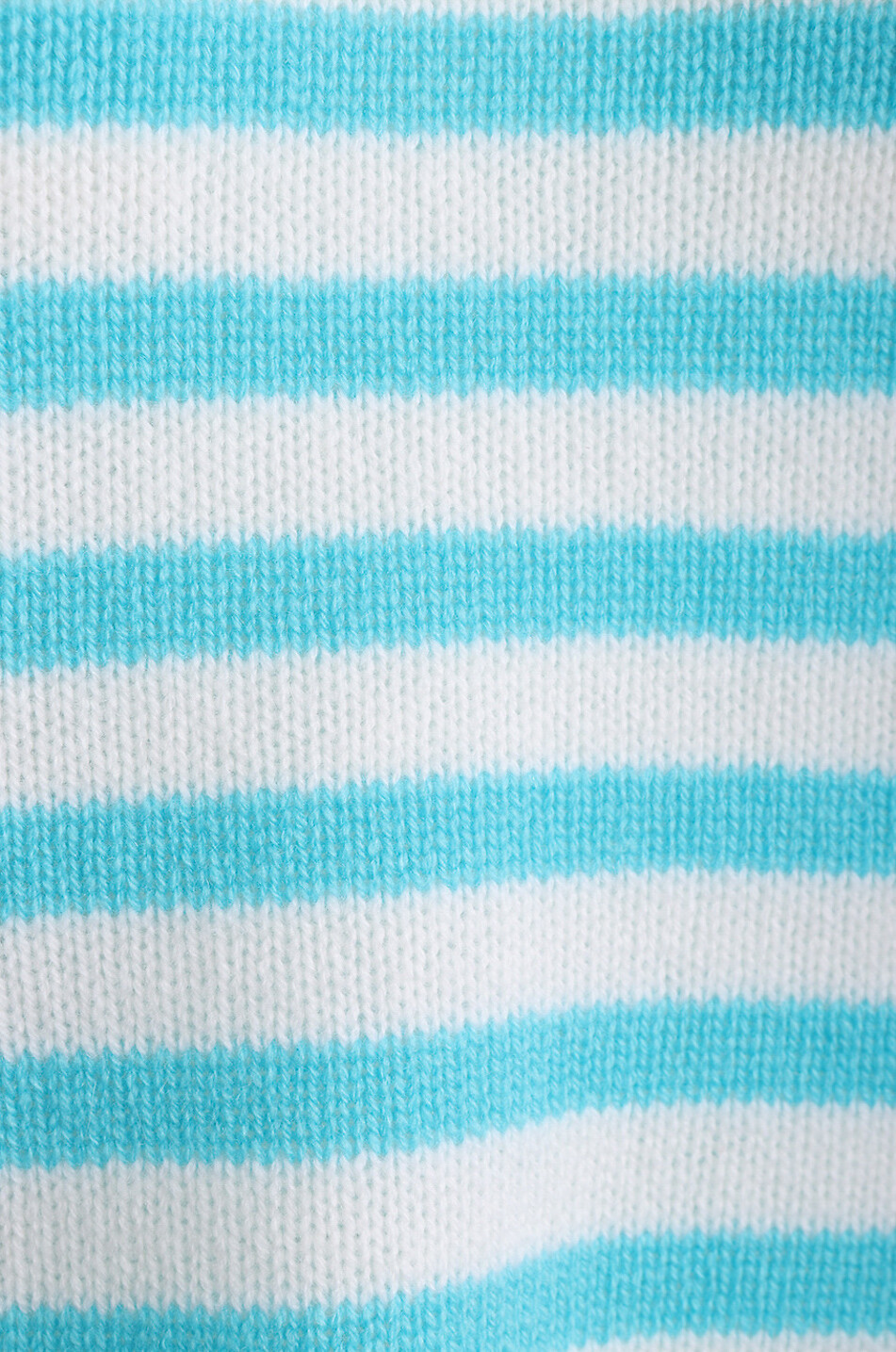 Wool and cashmere striped round neck jumper
