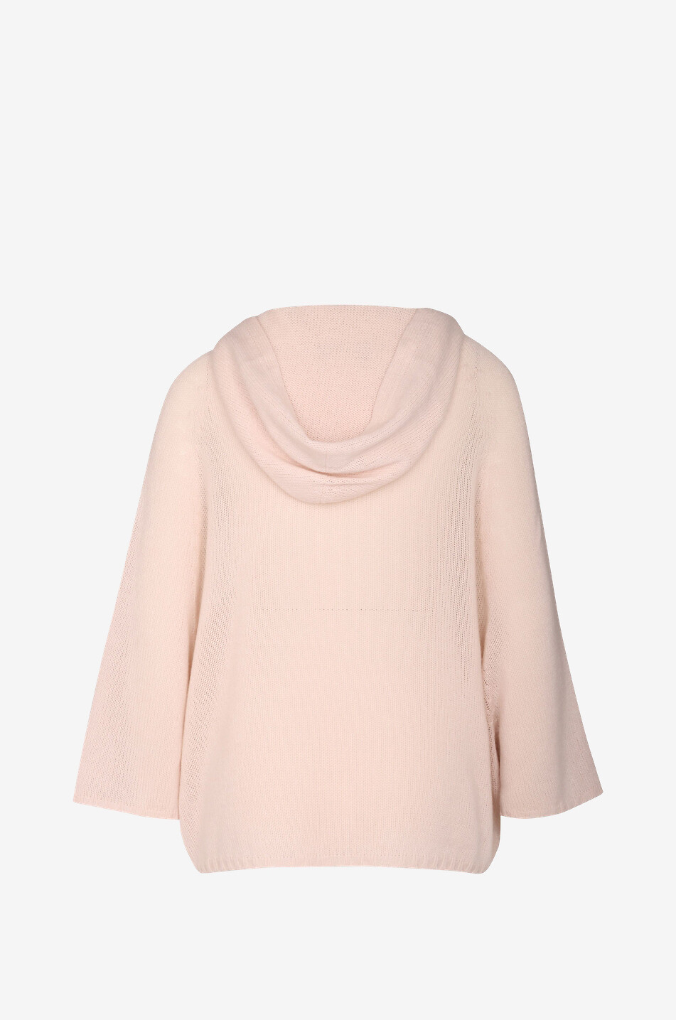 Hooded poncho spirit cashmere jumper