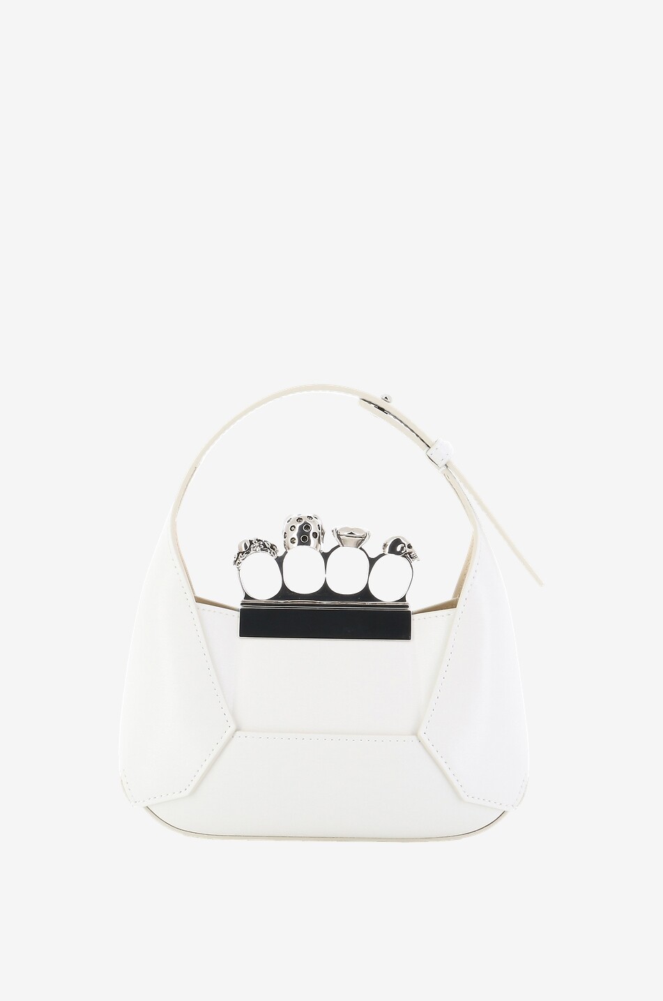 Sac à main en cuir The Jewelled Hobo Mini