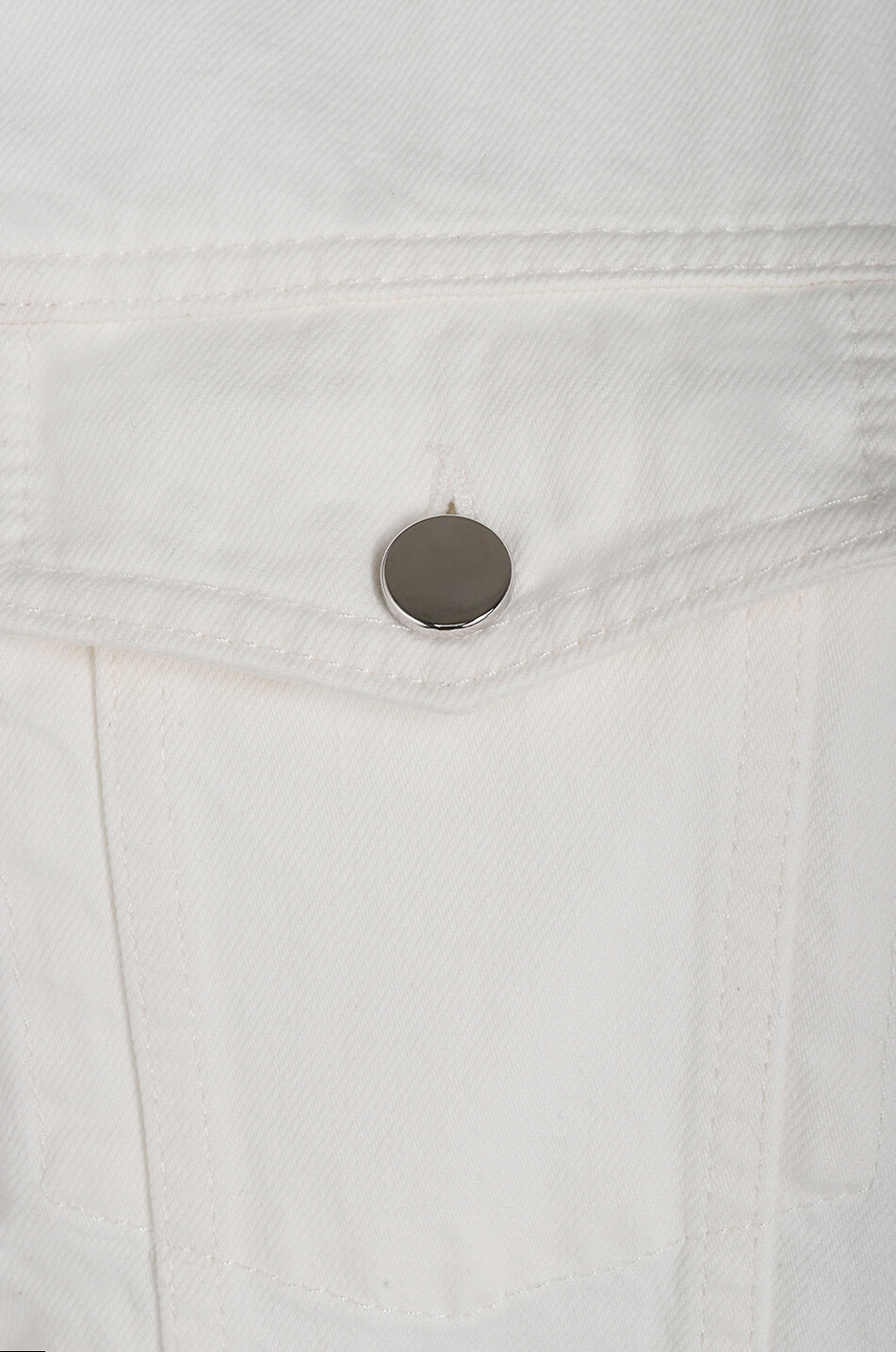 LOULOU STUDIO Dave organic cotton denim jacket Women WHITE 3