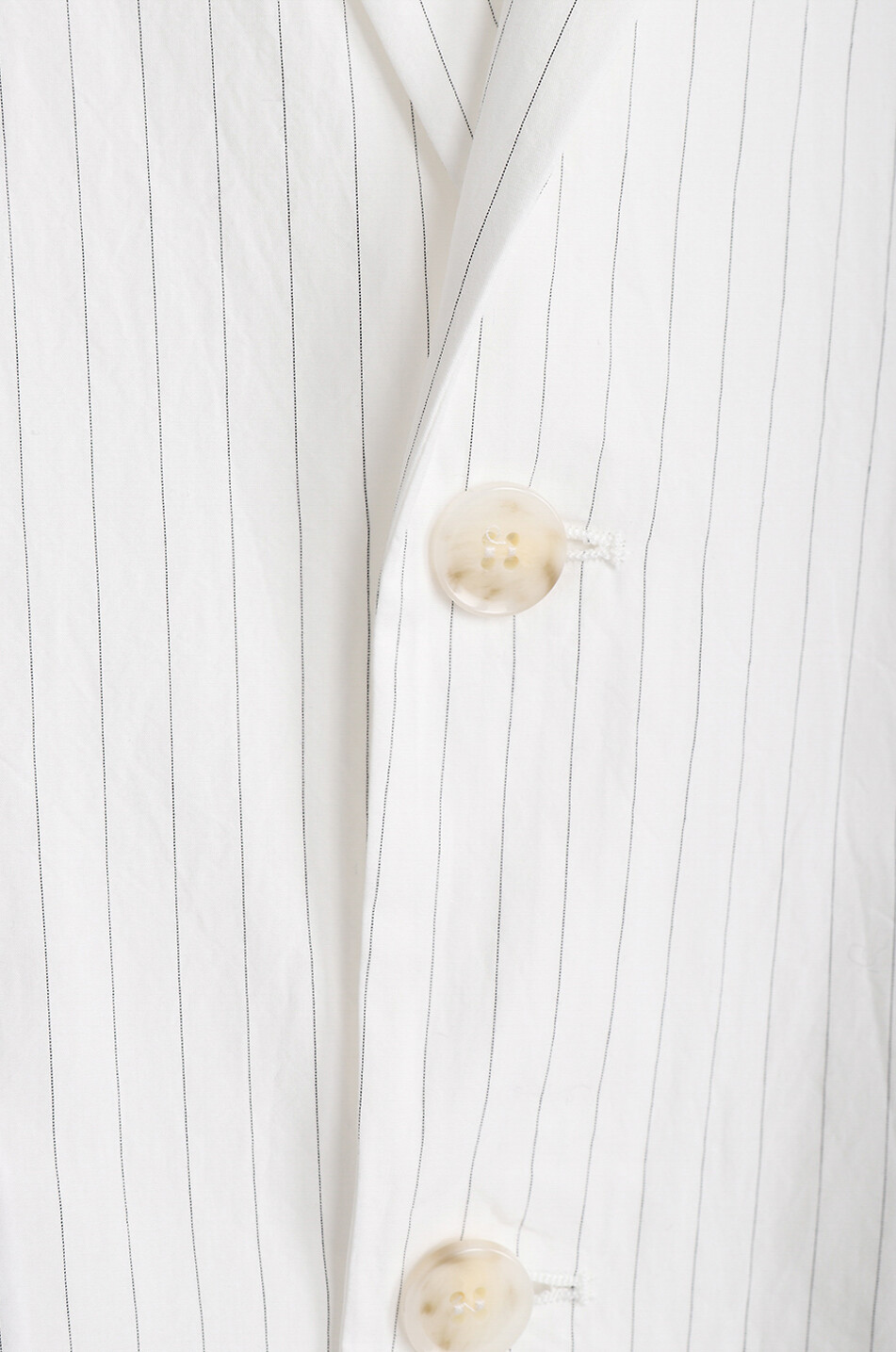 Oversize-Blazer mit Nadelstreifen