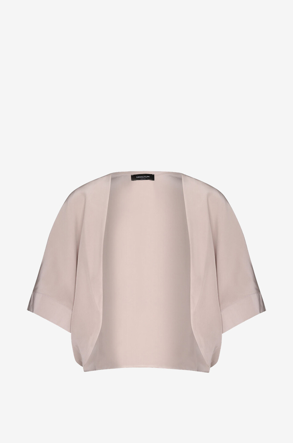 Bolero aus Seidencrêpe