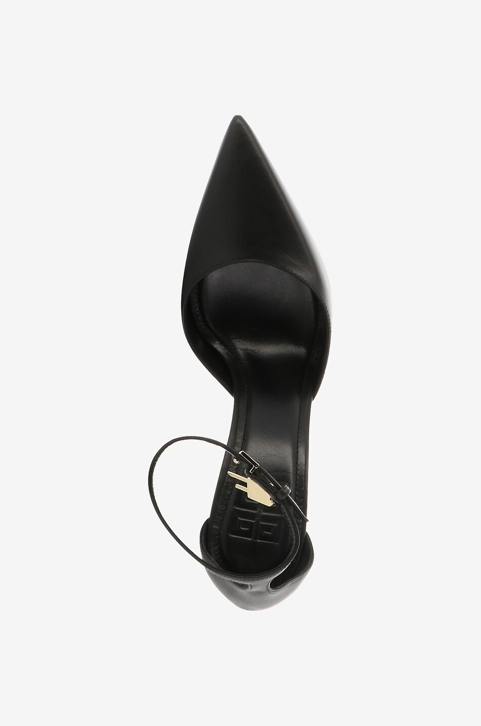 GIVENCHY Plateau-Pumps aus Glattleder G-Lock 90 Damen SCHWARZ 5