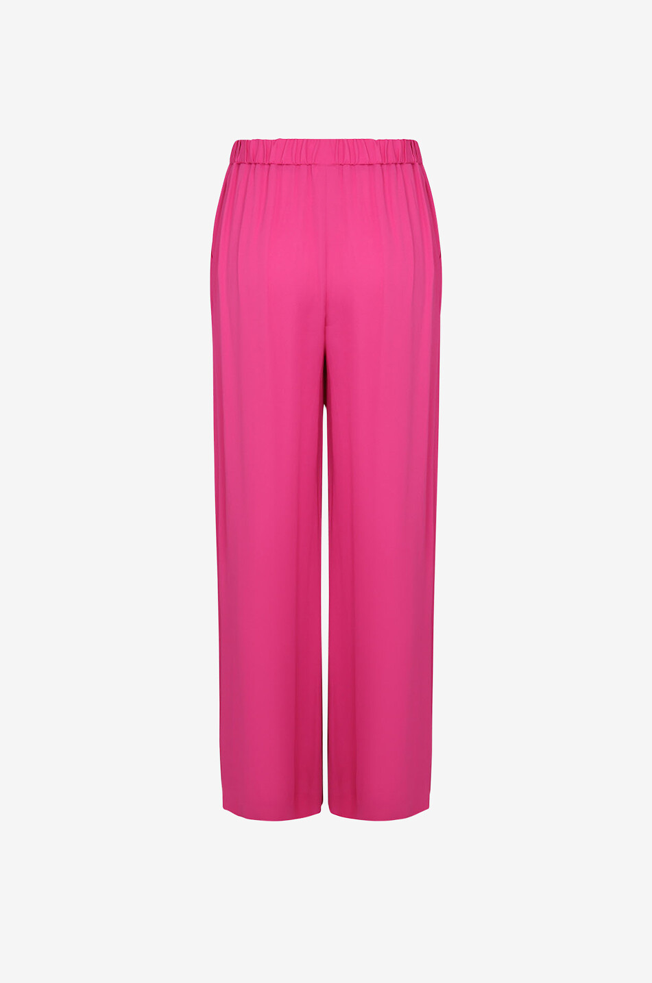 Pantalon large fluide en crêpe