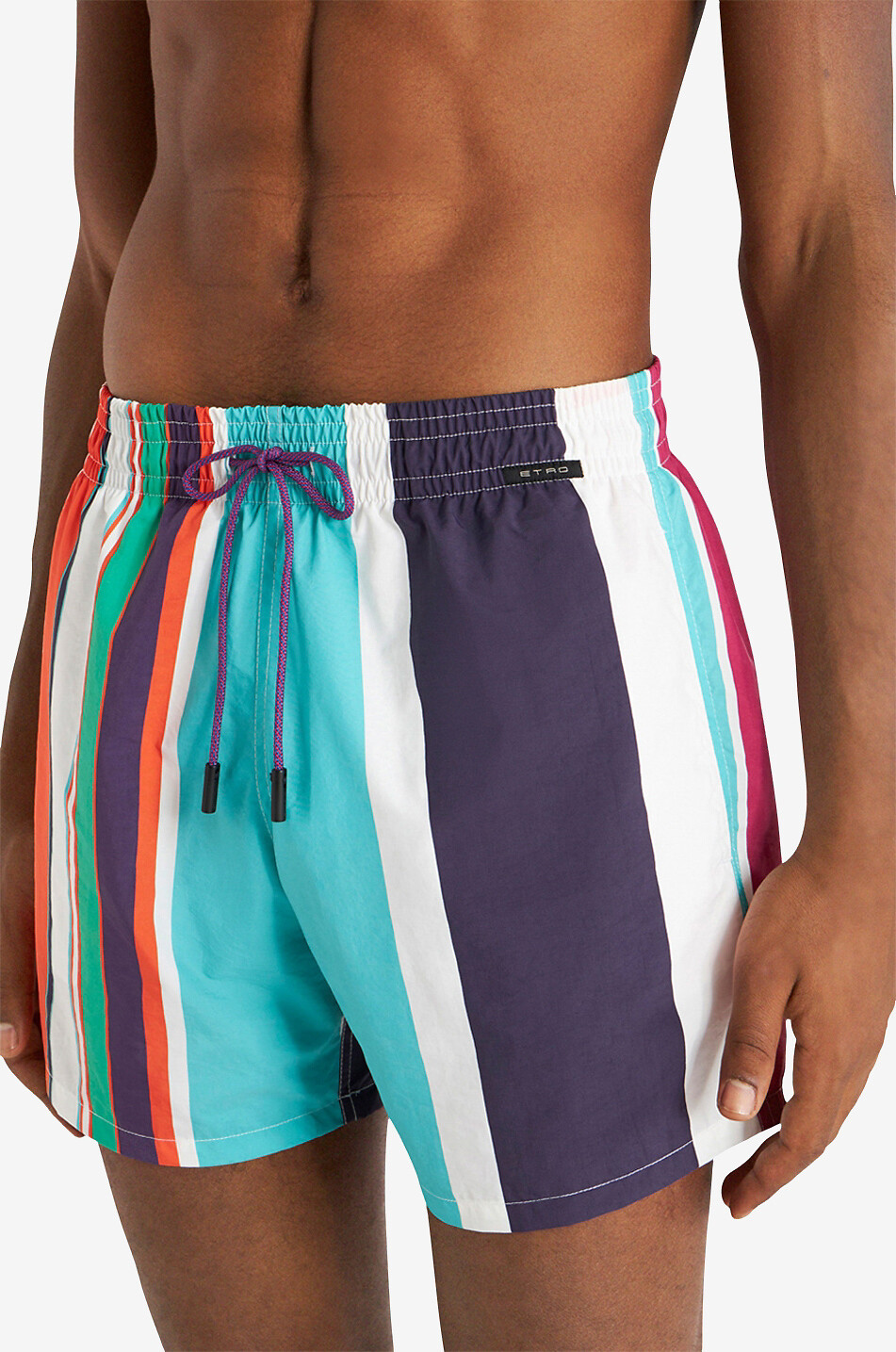 ETRO Badeshorts mit bunten Streifen Herren BUNT 5