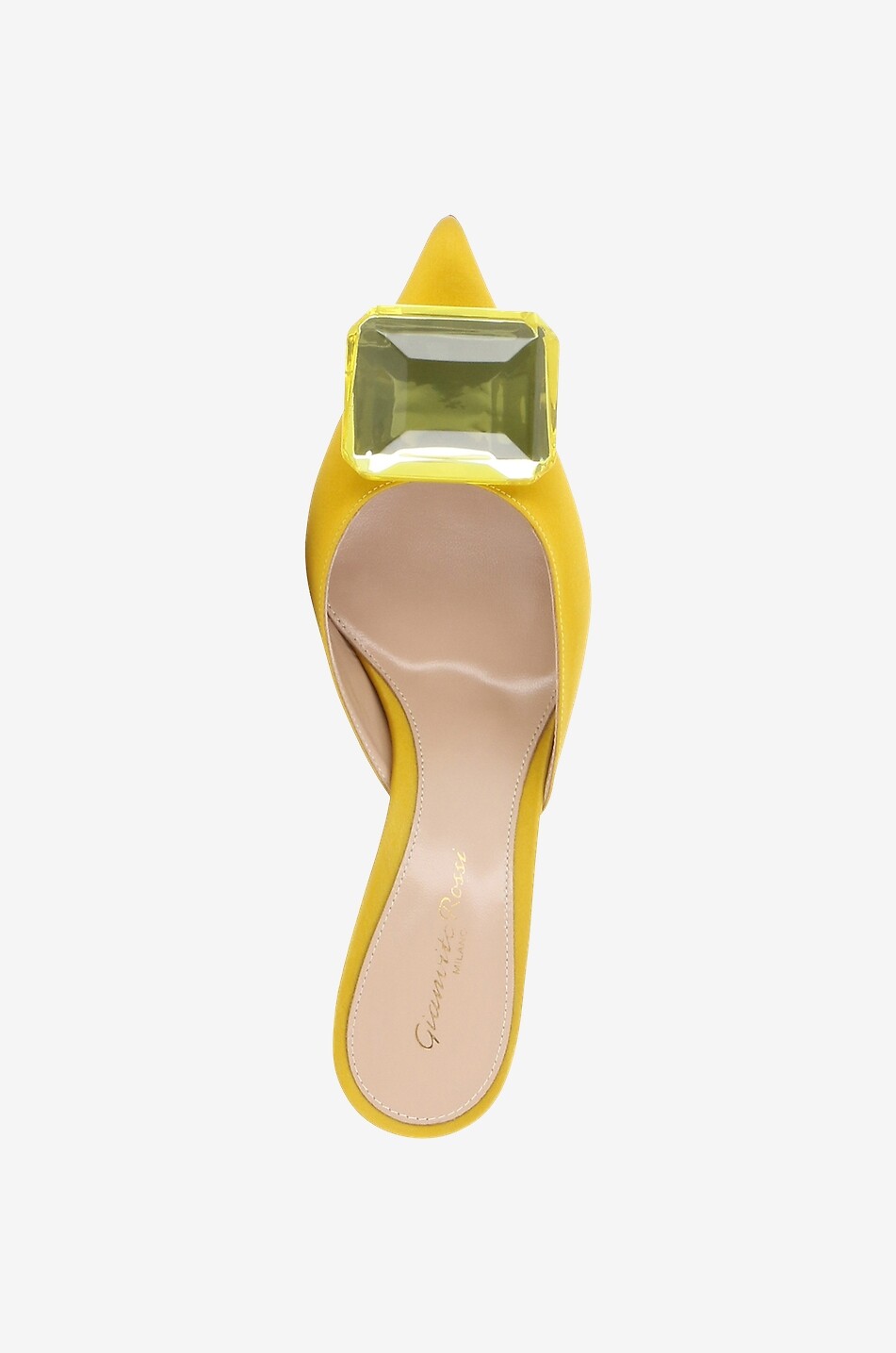 Jaipur 85 heeled mules in satin