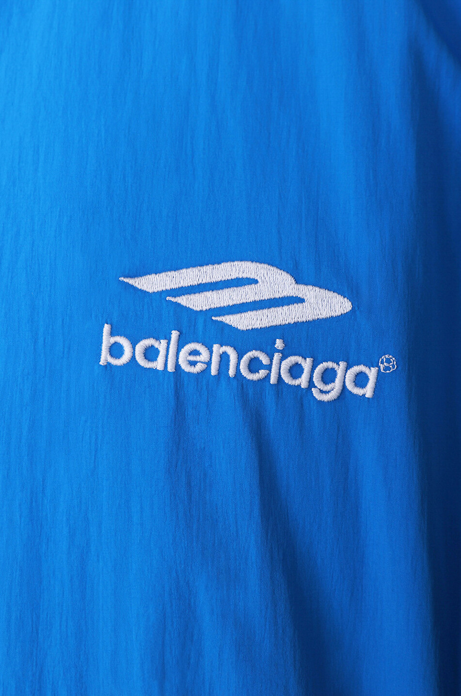 BALENCIAGA Oversize-Trainingsjacke Light Track Herren BLAU 3