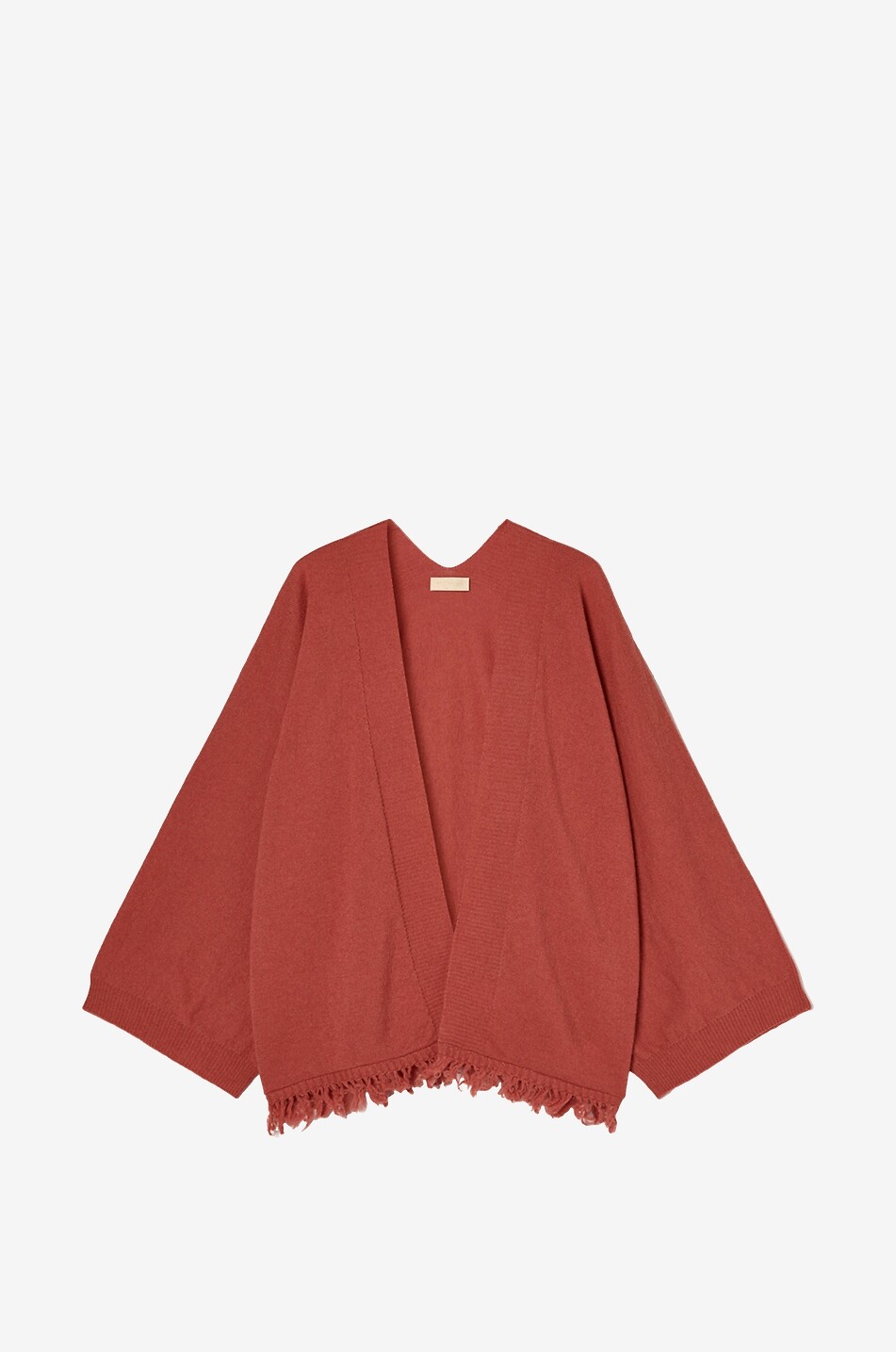 MOMONI Cardigan mit Fransen Shari Damen DUNKELROSA 1