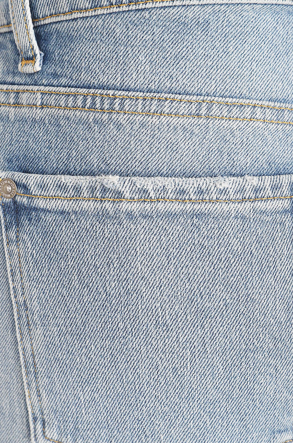 7 FOR ALL MANKIND Logan Stovepipe straight leg jeans Women LIGHT BLUE 3