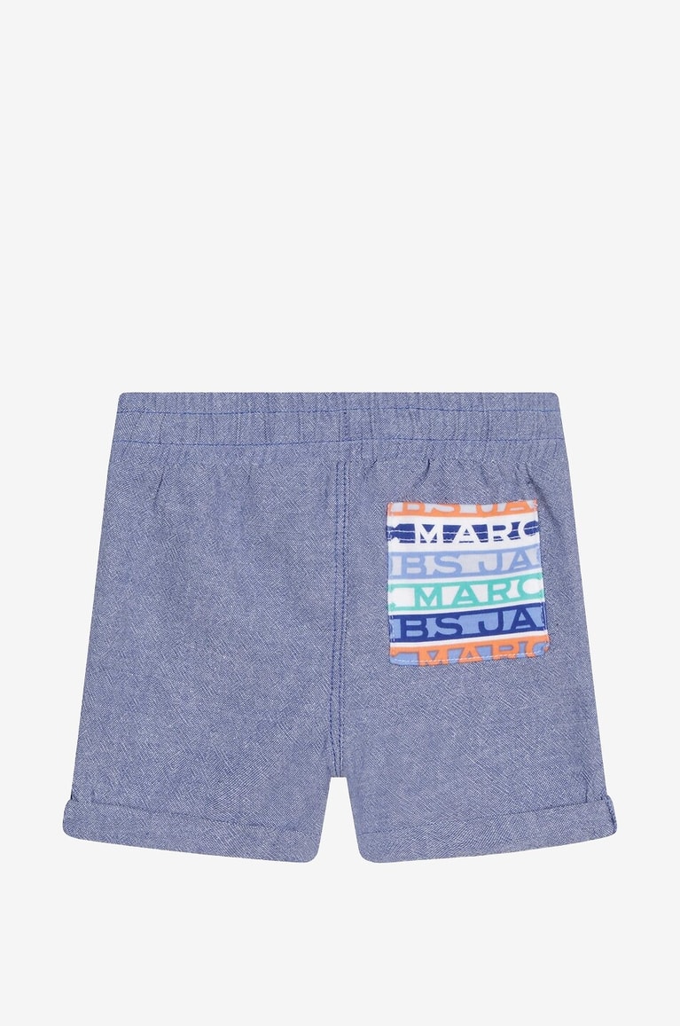 THE MARC JACOBS Logo printed cotton baby shorts and T-shirt Baby WHITE 6
