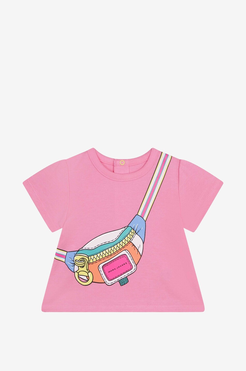 THE MARC JACOBS Baby-Set aus Baumwolle Shorts und T-Shirt Trompe-l'oeil Baby ROSA 3