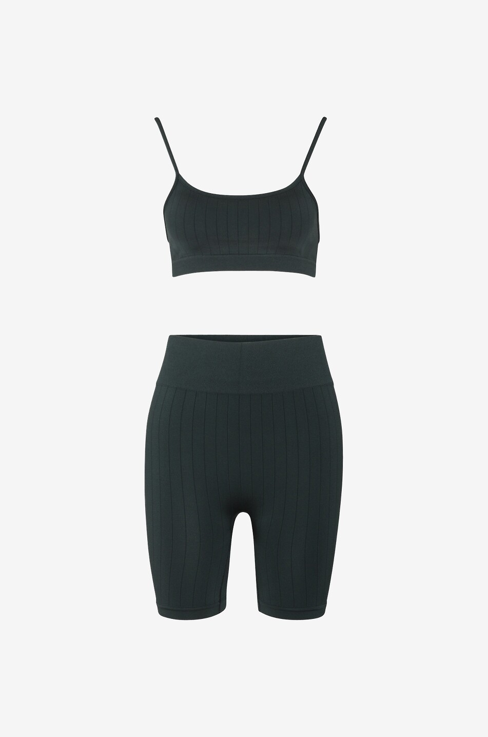 PRISM SQUARED Short cycliste Open Minded  VERT FONCÉ 3