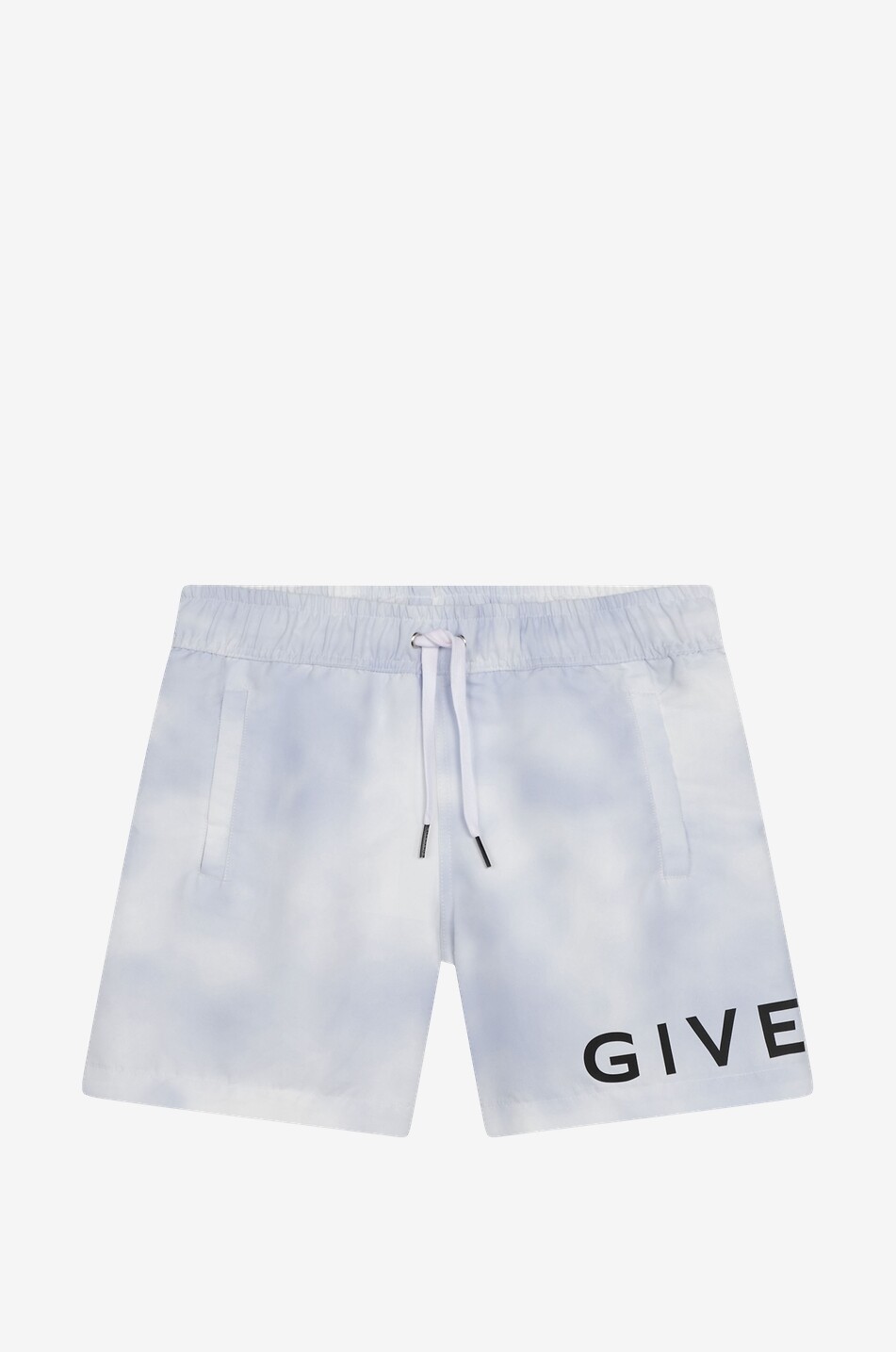 Jungen-Badeshorts in Tie-and-Dye-Optik 4G