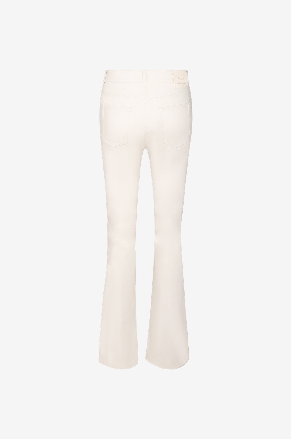 ALEXANDER McQUEEN Bootcut-Jeans aus Stretch-Denim Damen CREMEFARBEN 2