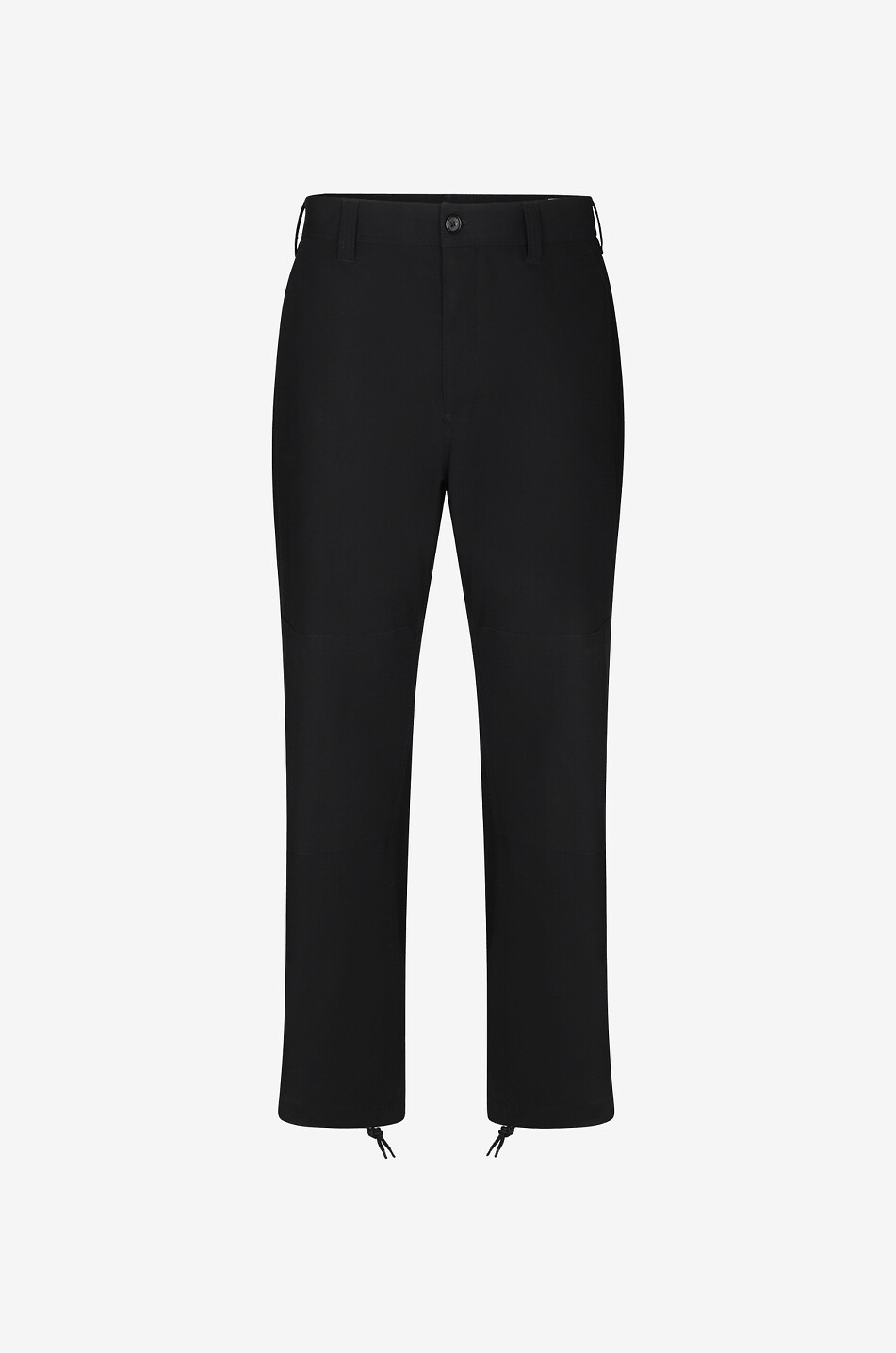 Cargo style cotton panama trousers