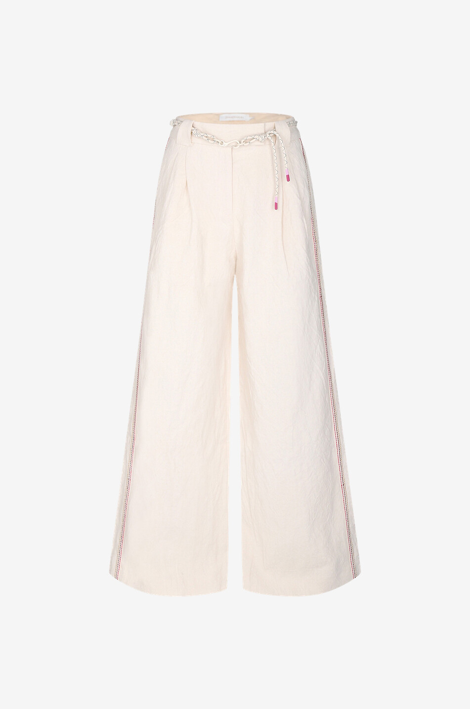 Hose aus Leinen und Baumwolle mit weitem Bein High Tide Slouch