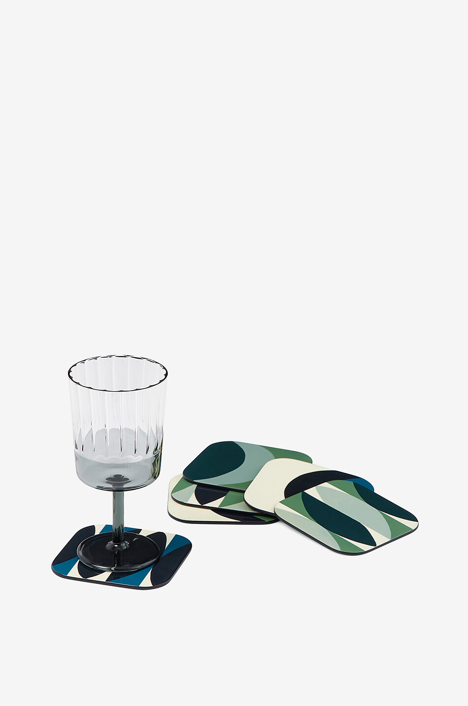 MAISON SARAH LAVOINE Set de 6 dessous de verre Tchin Maison Incolore 2
