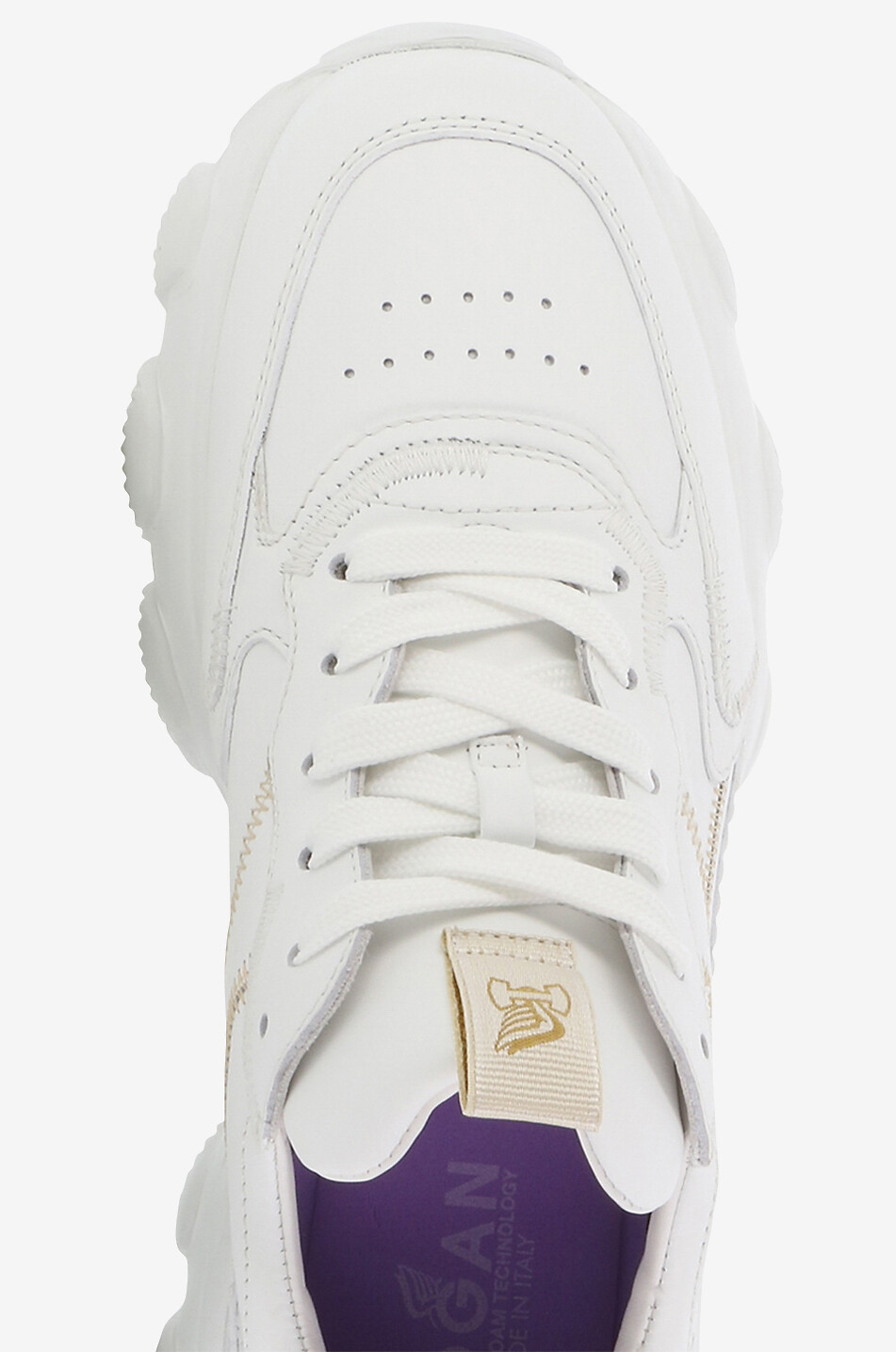 Baskets compensées en cuir Hyperactive