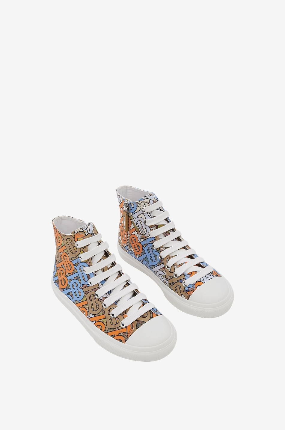 Hohe Kinder-Sneakers mit Monogrammen Mini Larkhall