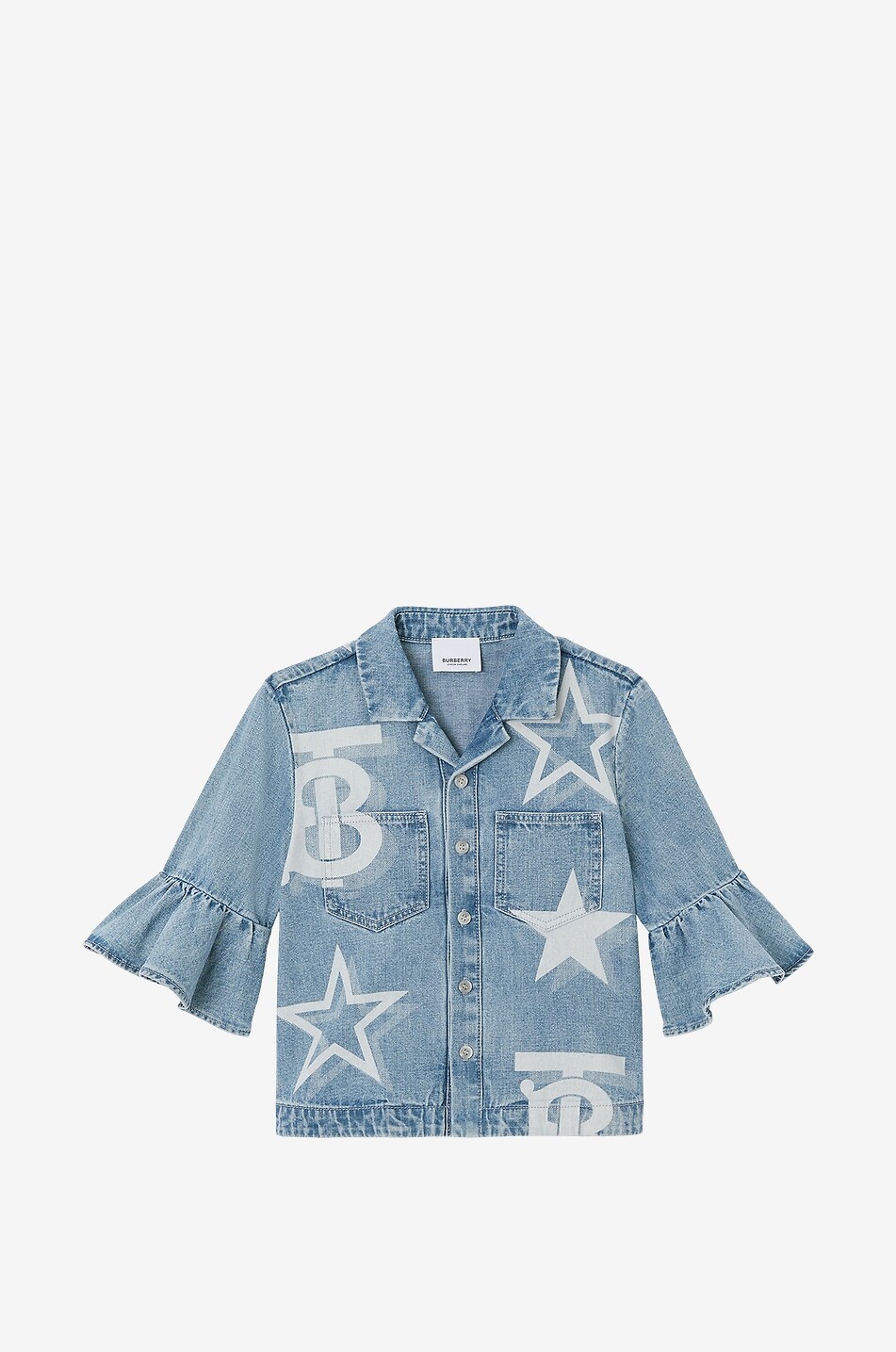 Mädchen-Denim-Hemd Jennifer TB Star