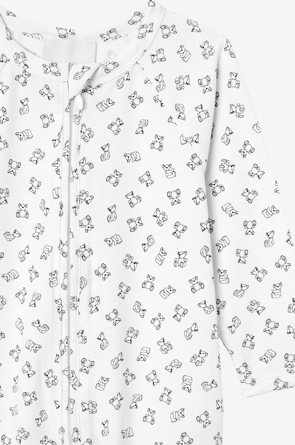 BURBERRY Zweiteiliges Jersey-Babyset Mini Bears Unisex WEISS 6