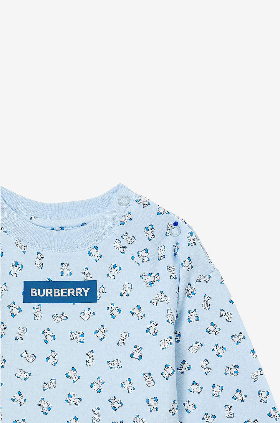 BURBERRY Dreiteiliges Baby-Set Nicolaas Thomas Bear Baby BLAU 11