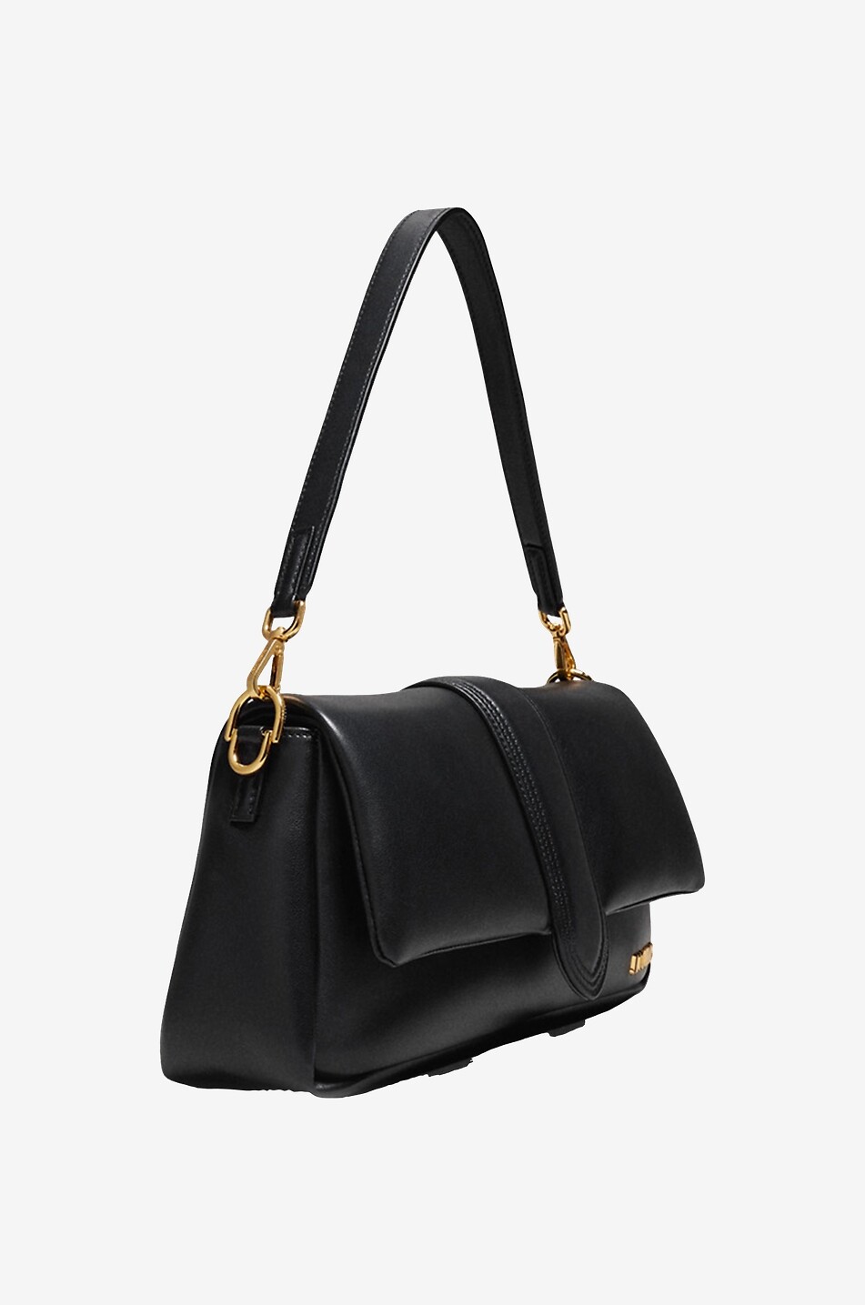 JACQUEMUS Le Bambimou nappa leather shoulder bag Women BLACK 2