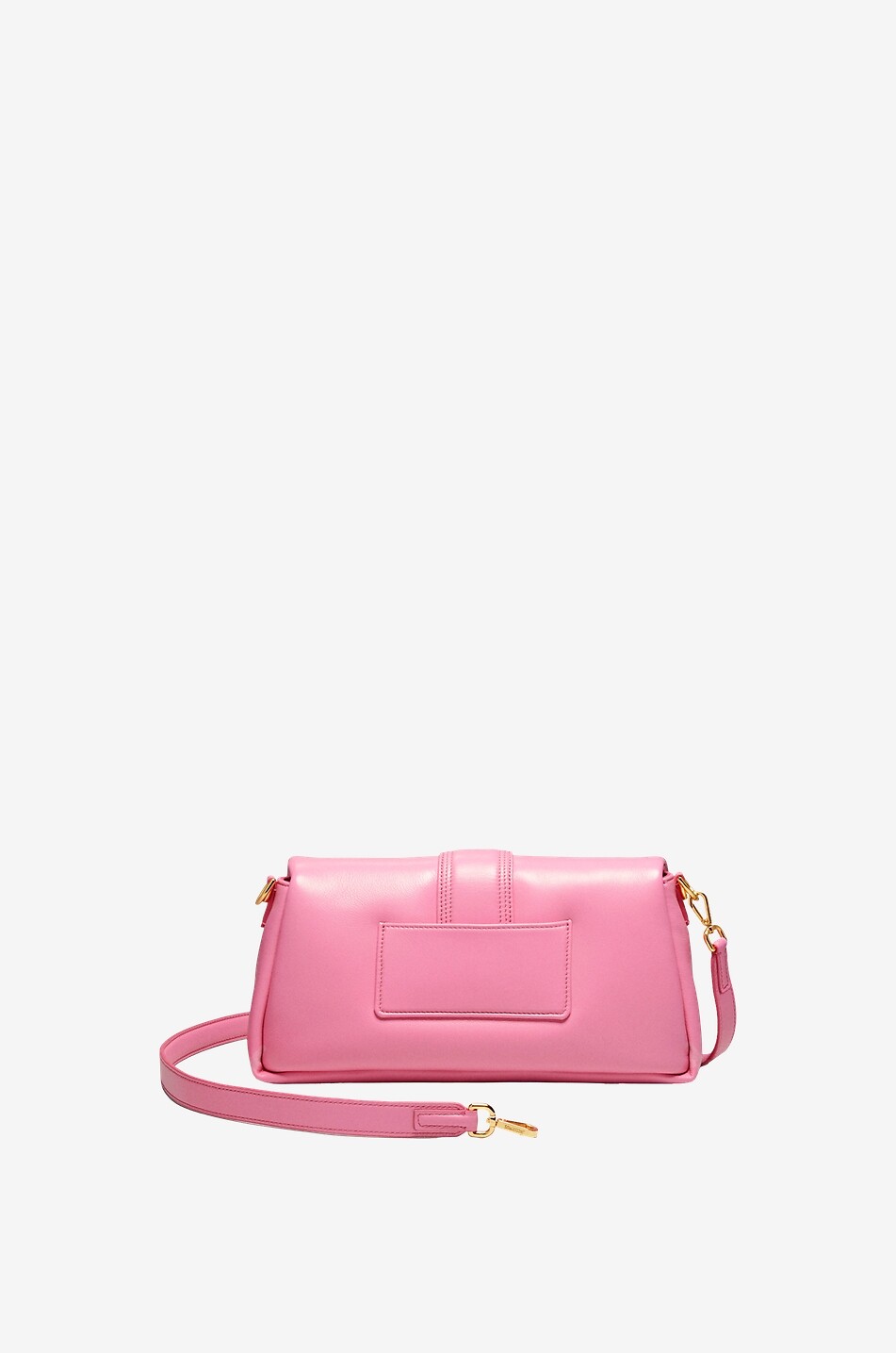 JACQUEMUS Sac porté épaule en cuir nappa Le Bambimou Femme ROSE 3