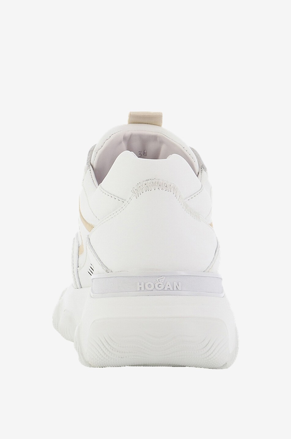 Baskets compensées en cuir Hyperactive