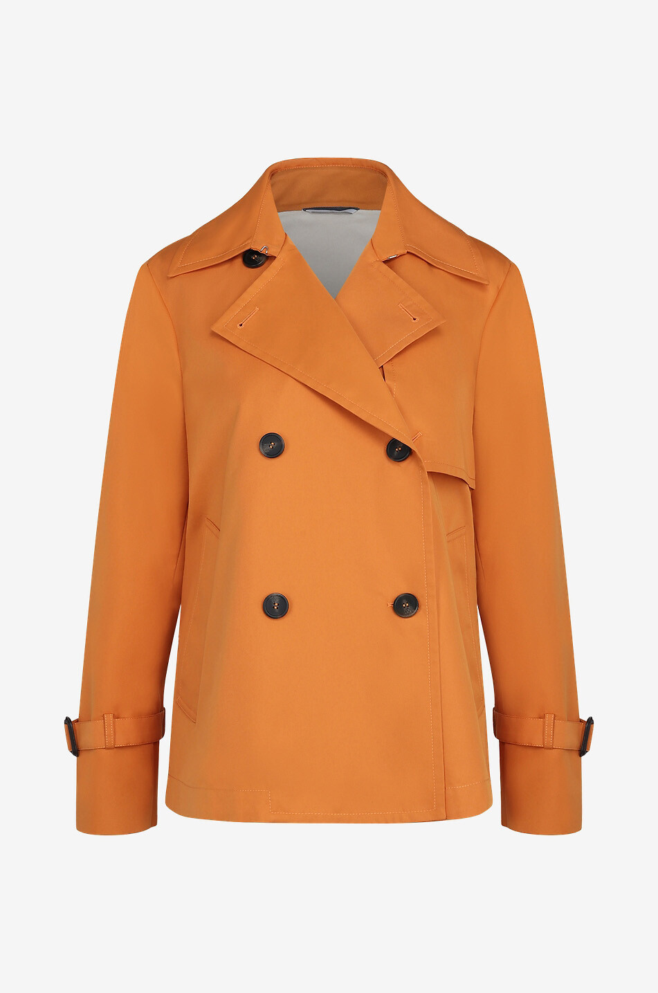 WEEKEND MAX MARA Verkürzter A-förmiger Trenchcoat Biglia Damen ORANGE 1