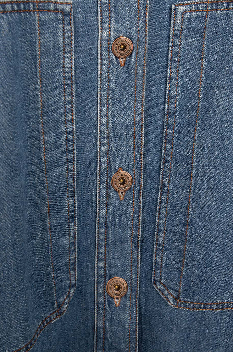WEEKEND MAX MARA Finito oversized short denim dress Women DARK BLUE 3