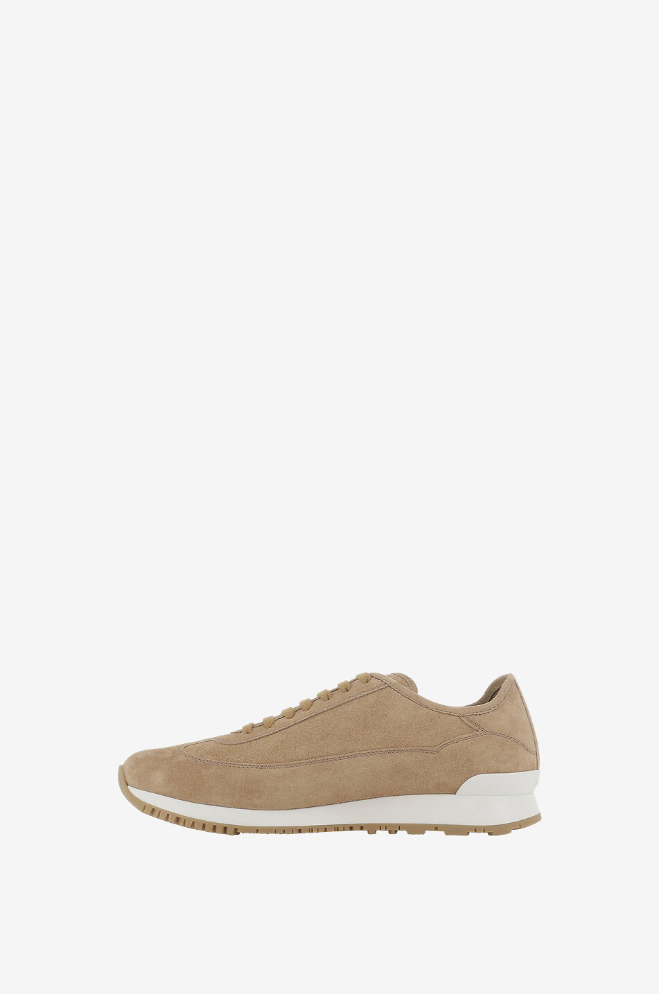 JOHN LOBB Baskets basses à lacets en daim Foundry II Homme COGNAC 3