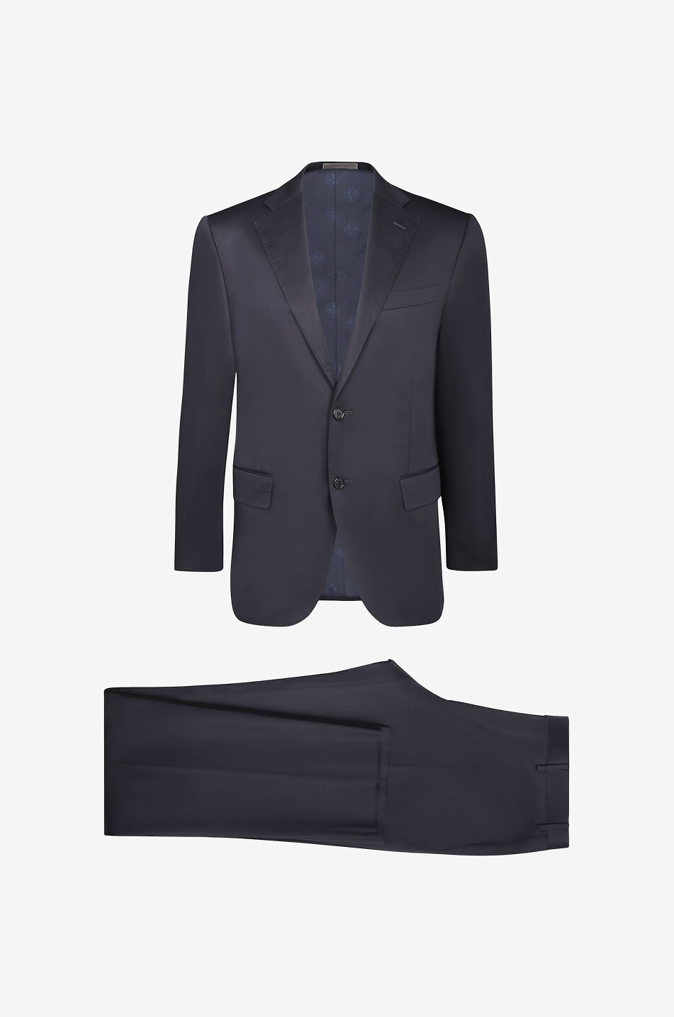 CORNELIANI Zweiteiliger Anzug aus Stretch-Baumwolle Leader Herren DUNKELBLAU 1
