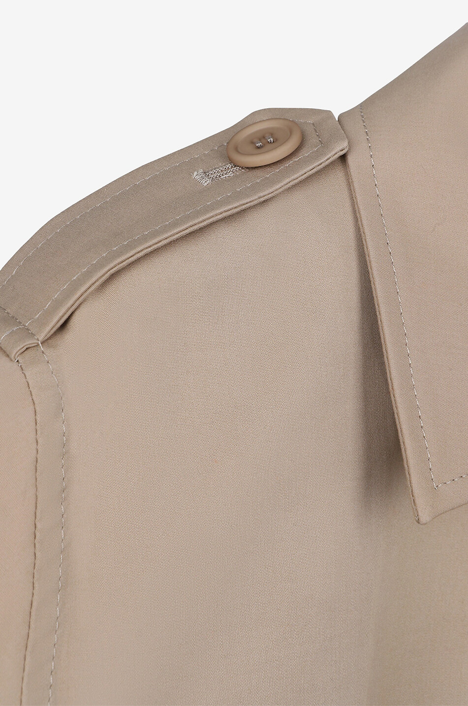 A.P.C. Justine gabardine short coat Women BEIGE 5