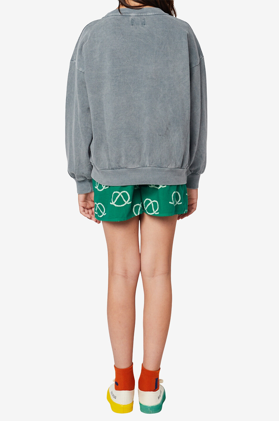 Sweat-shirt garçon en coton bio Yello Squid