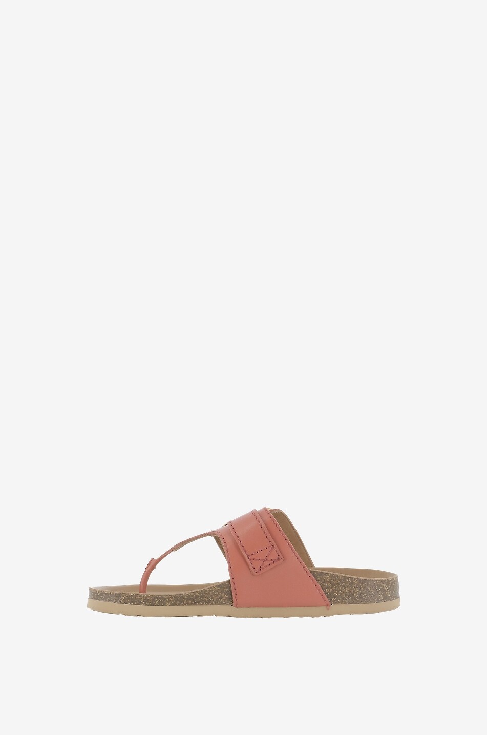 Chany toe-strap calfskin slides