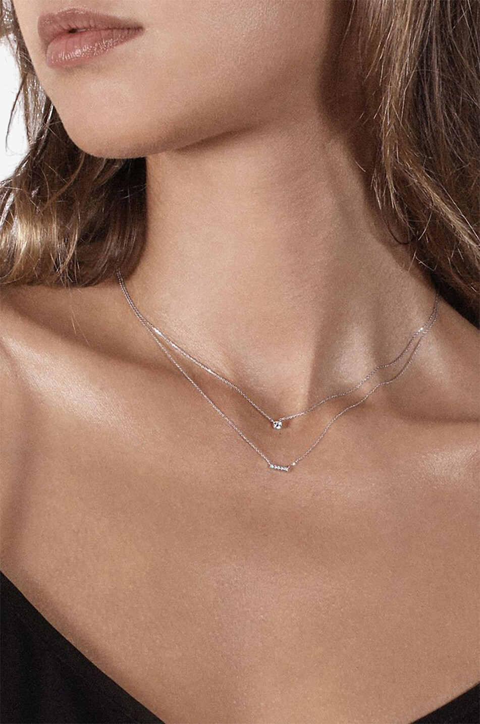 VANRYCKE Halskette aus Weissgold und Diamant Valentine Damen WEISS 2