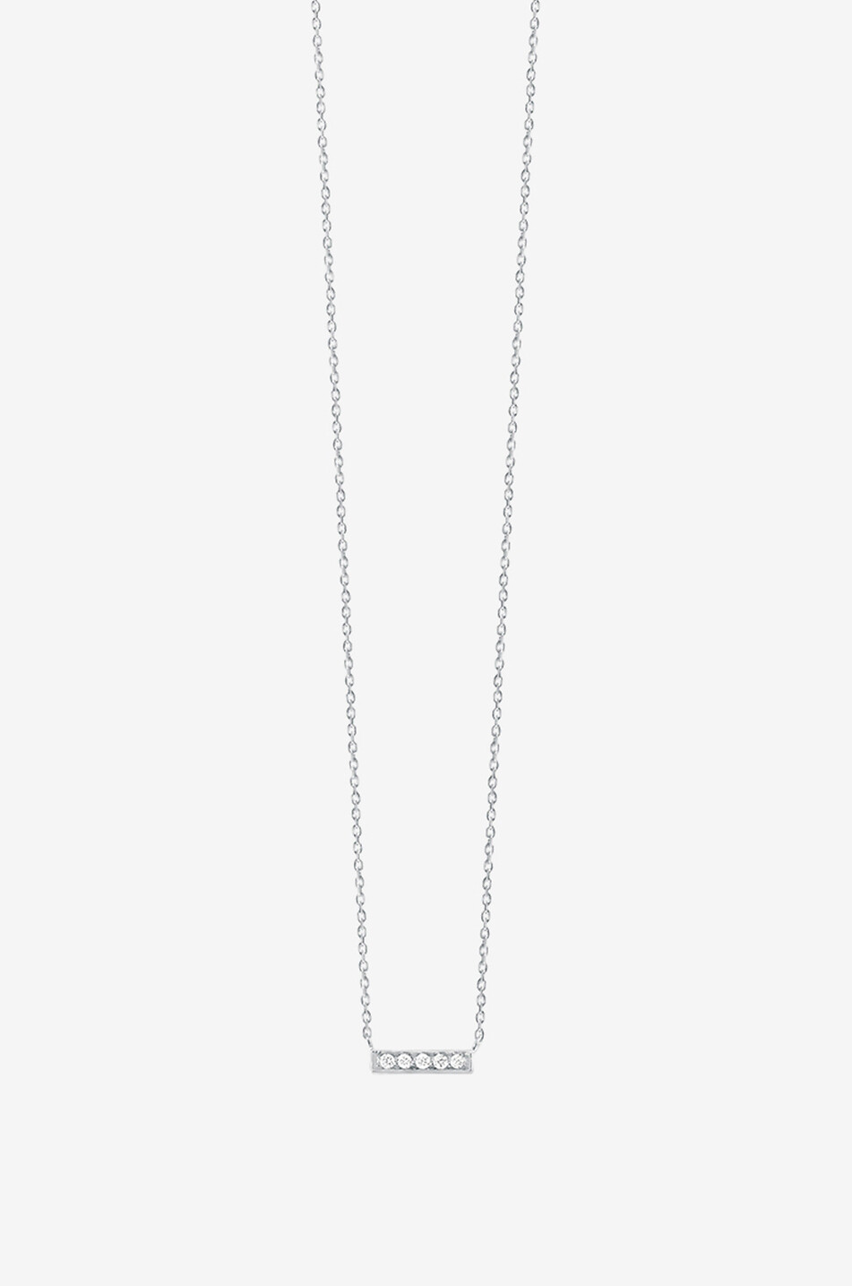 VANRYCKE Collier en or blanc et diamants Medellin Femme BLANC 3