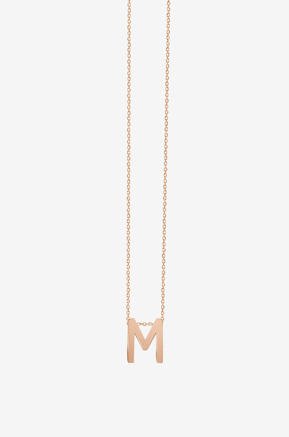 VANRYCKE Abécédaire M rose gold necklace Women PINK 2
