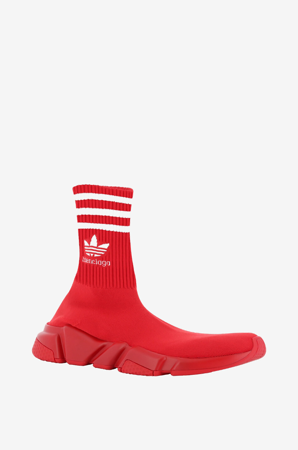 BALENCIAGA X ADIDAS Speed BALENCIAGA / adidas high-top slip-on sneakers Men RED 1