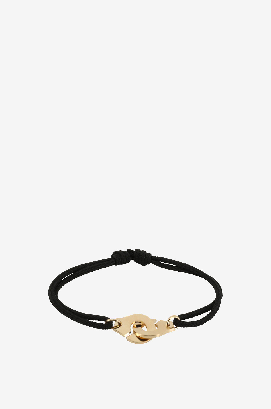 Bracelet sur cordon en or jaune Menottes R12